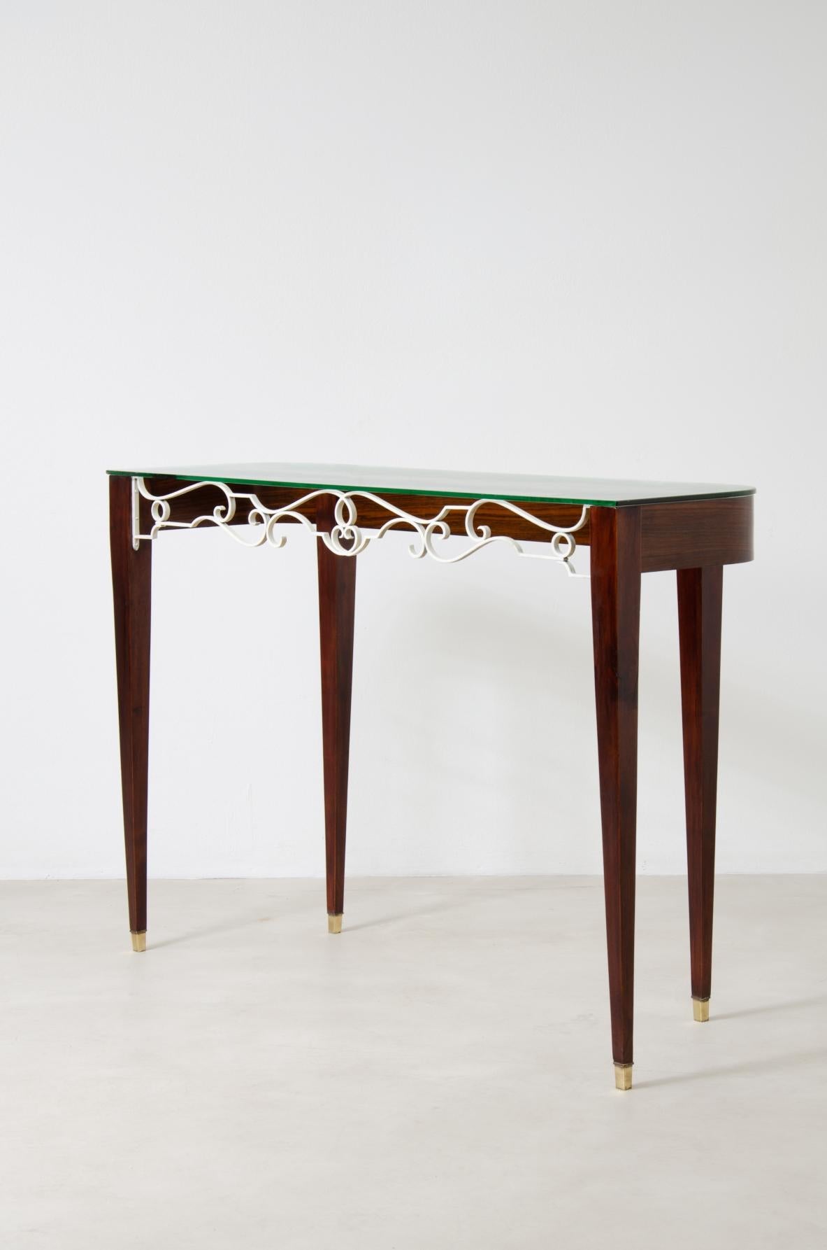 Fabrizio Clerici  Console in palissandro In condizioni ottime in vendita a Milano, IT