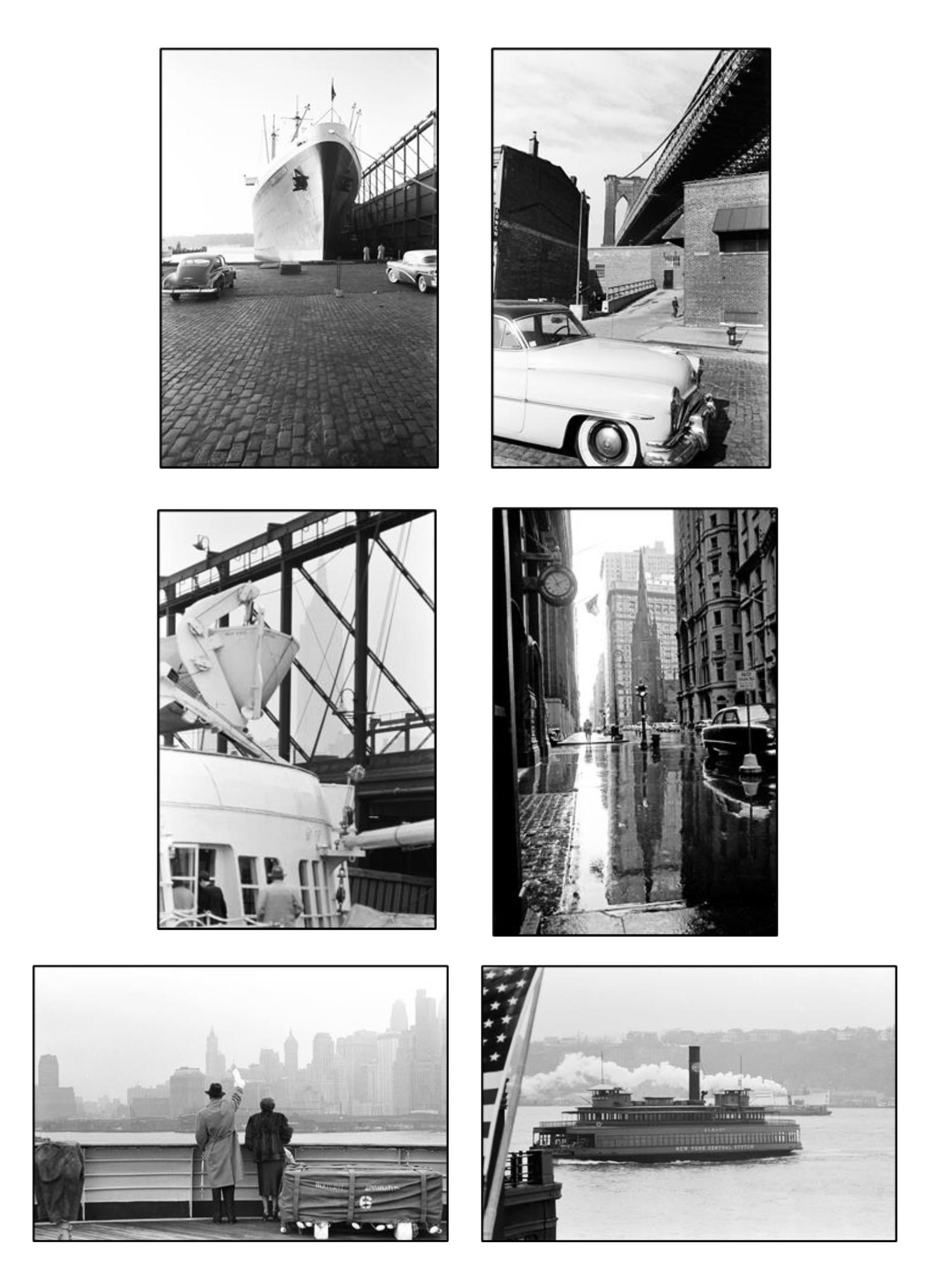 Fabrizio La Torre Black and White Photograph - 100th Anniversary Celebration Coffret # 1 - New York - 1956 - Vintage Photograph