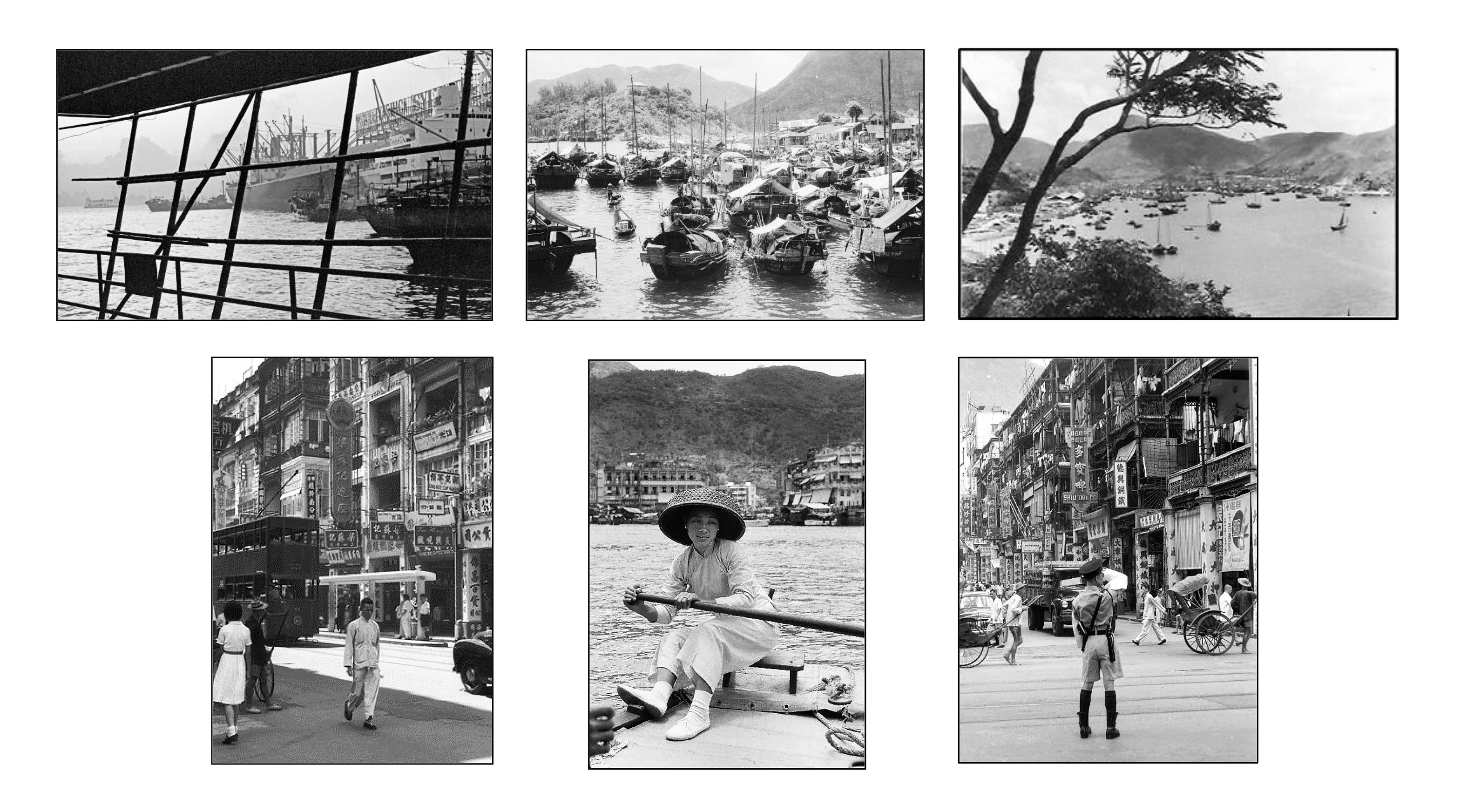 Fabrizio La Torre Black and White Photograph - 100th Anniversary Celebration Coffret # 11 - Hong Kong - Vintage Photography