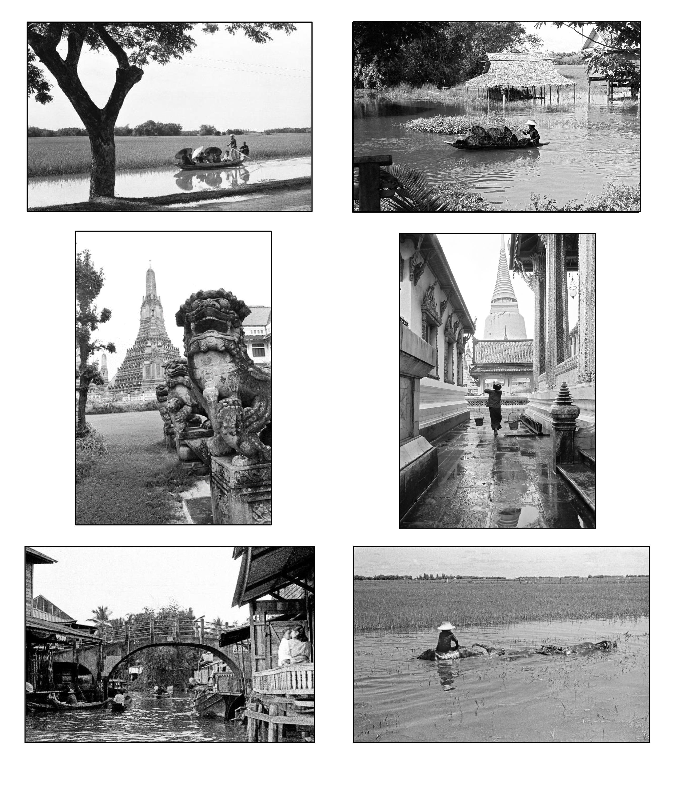 Fabrizio La Torre Black and White Photograph - 100th Anniversary Celebration Coffret # 2 - Thaïland  - 1956 - Photography