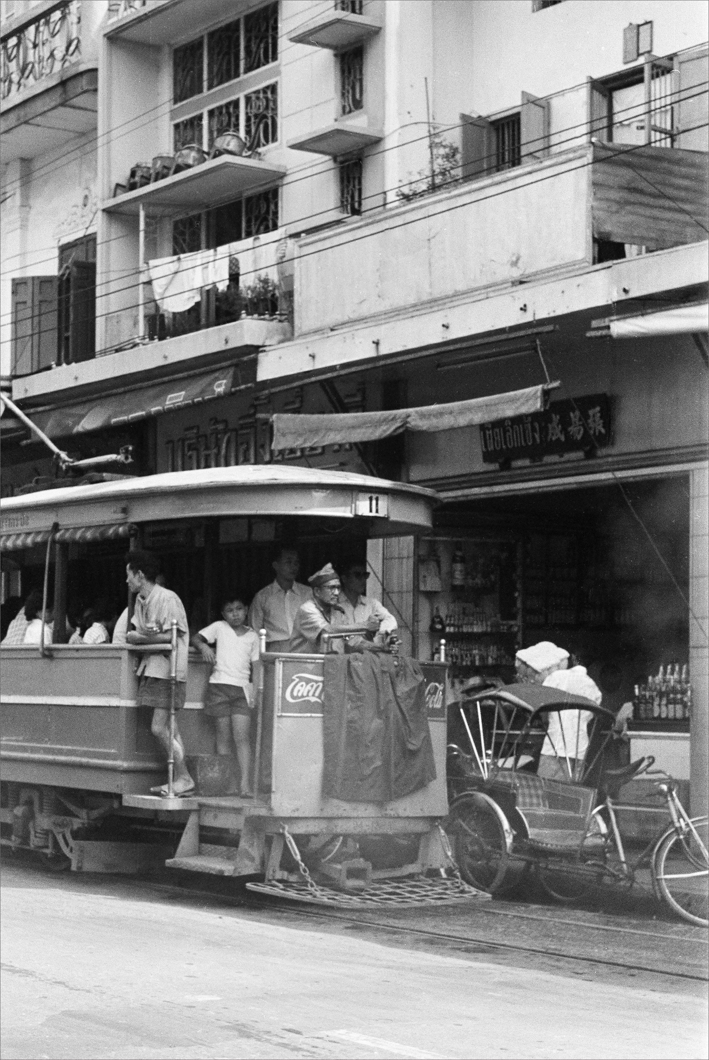 100th Anniversary Celebration Coffret # 6 - Bangkok - 1956 - Vintage Photography - Gray Black and White Photograph by Fabrizio La Torre