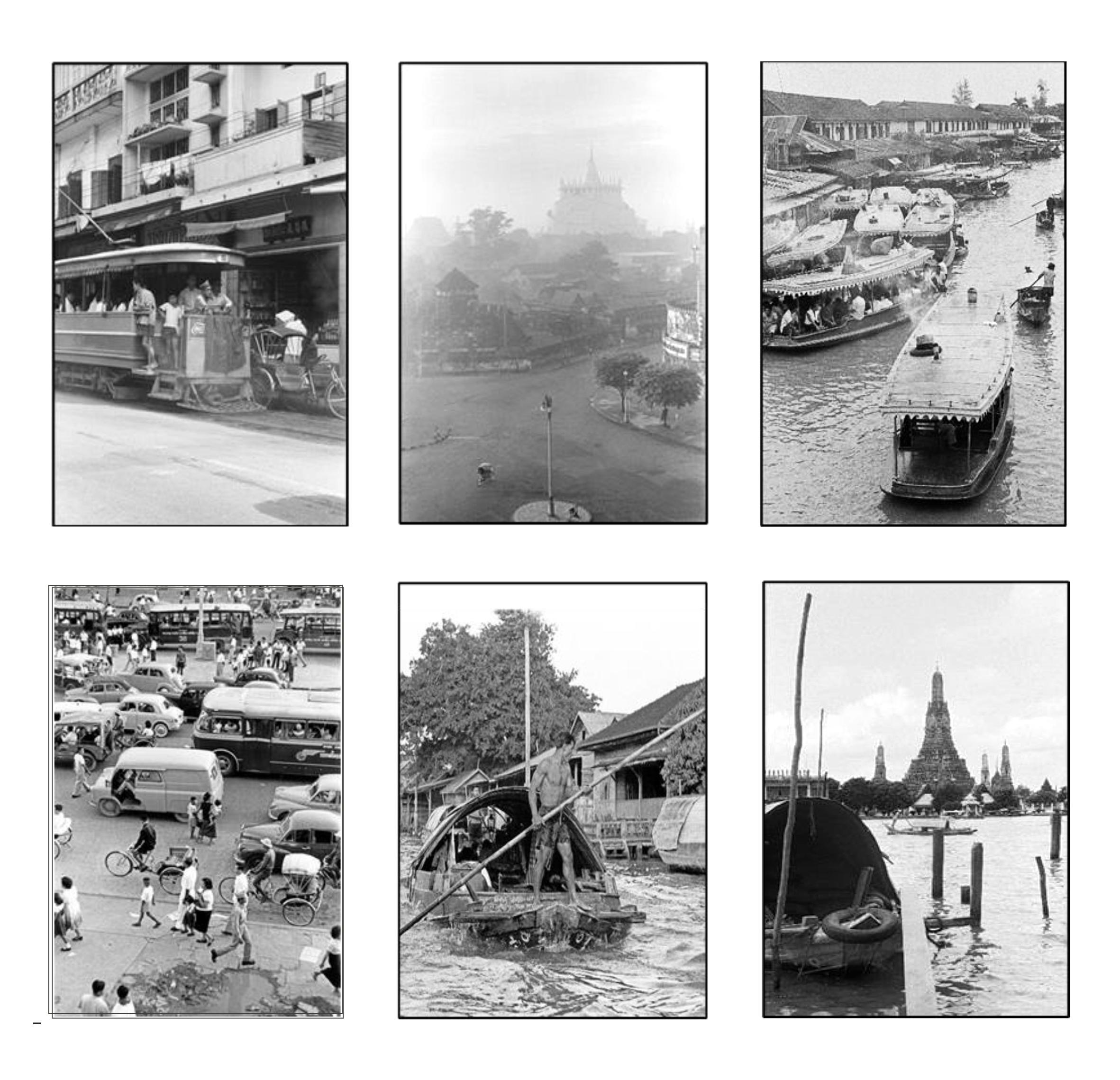 Fabrizio La Torre Black and White Photograph - 100th Anniversary Celebration Coffret # 6 - Bangkok - 1956 - Vintage Photography