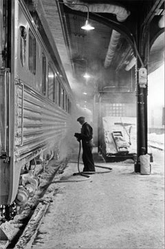 Ancora il vapore, Canada, 1955, photographie en noir et blanc en édition limitée