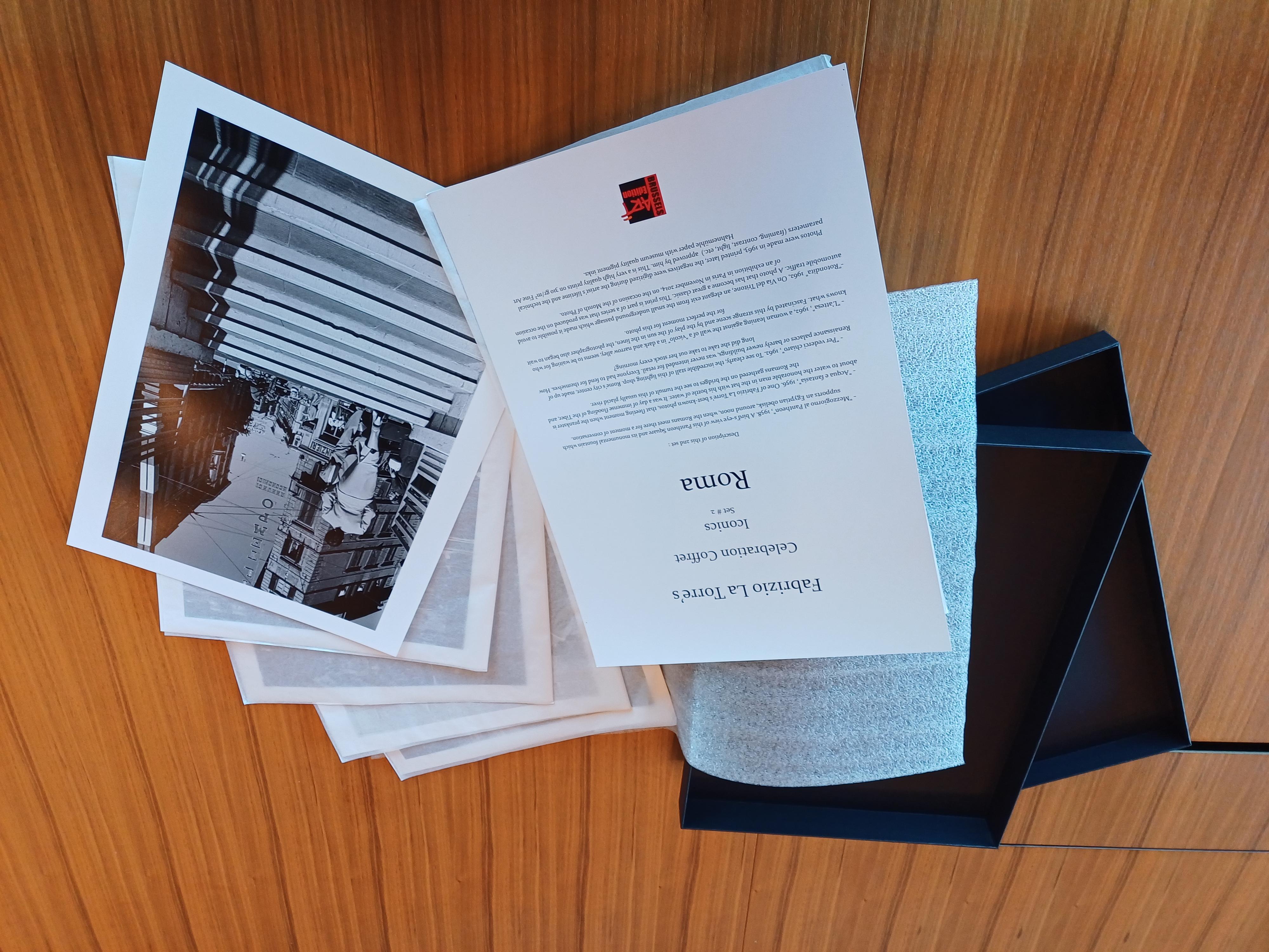 Iconics von Fabrizio La Torre – Set # 2 – Roma – 1956 – Vintage-Fotografien im Angebot 9