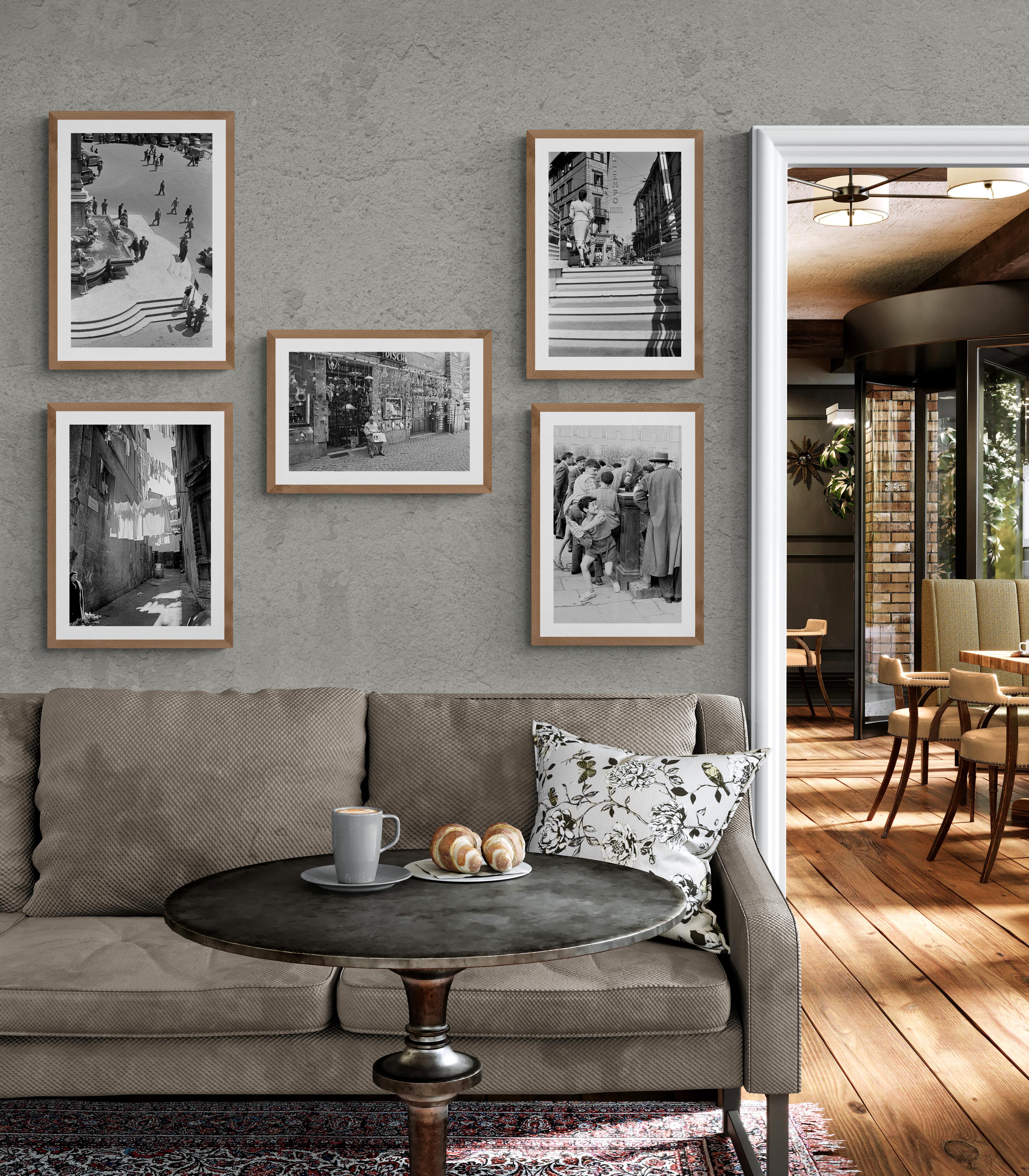 Iconics von Fabrizio La Torre – Set # 2 – Roma – 1956 – Vintage-Fotografien im Angebot 6
