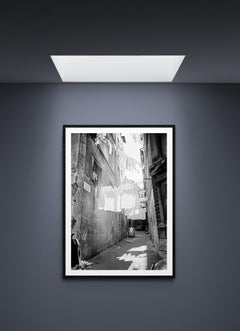 L'Attesa, 1962 (The wait) - Roma - Large size Black & White Fine Art Print