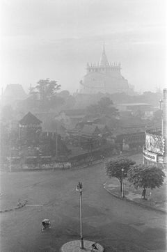 Nebbia mattutina, 1961 - Photographie photoréaliste contemporaine en noir et blanc