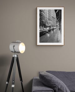 Perso nell'immensità - Nueva York, 1955 - Fotografía en blanco y negro con marco completo