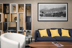 The Canadian Pacific Train (1956-Canada) Large size Black & White Fine Art Print