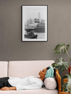 Amerikanische Vereinigte Staaten – New York, 1955 – Zeitgenössische Schwarz-Weiß-Fotografie