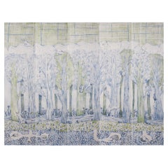 Papel Pintado a Mano Bosque Fabscarte, Skov