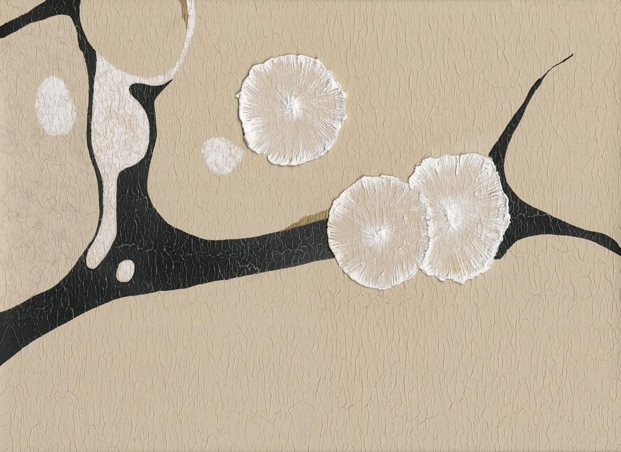 The Frameworks are created with the same technique as our wallcoverings and represent a unique artistic vision, which embellish the location where they are exhibited.

The creation comes from a wallpaper created in collaboration with Studio Mamo and