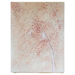 Handgefertigtes, handbemaltes Wanddekor aus Fabscarte Framework, Albero Rosa