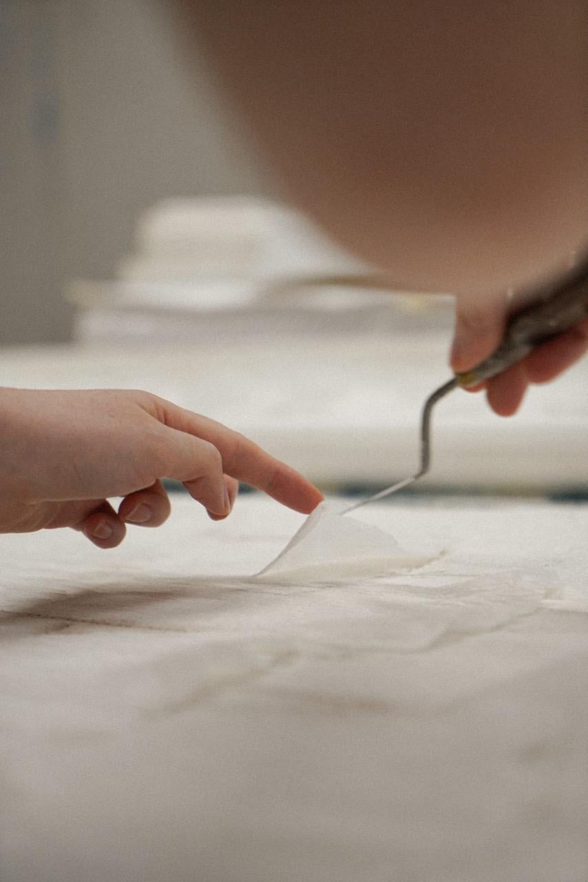 Marco Fabscarte Decoración de pared pintada a mano, Ginko Siglo XXI y contemporáneo en venta