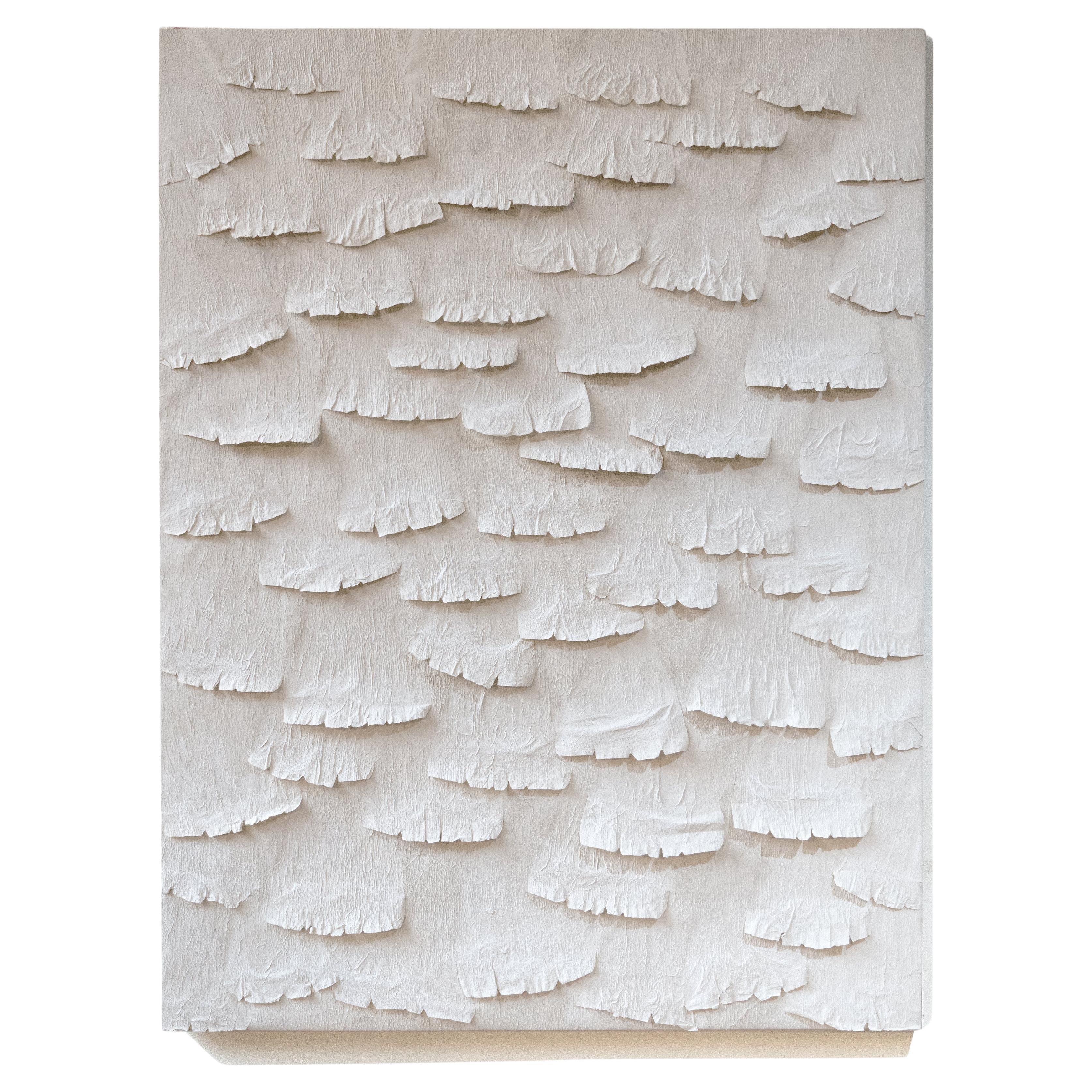 Fabscarte Framework Handmade Hand Painted Wall Decor, Ginko For Sale