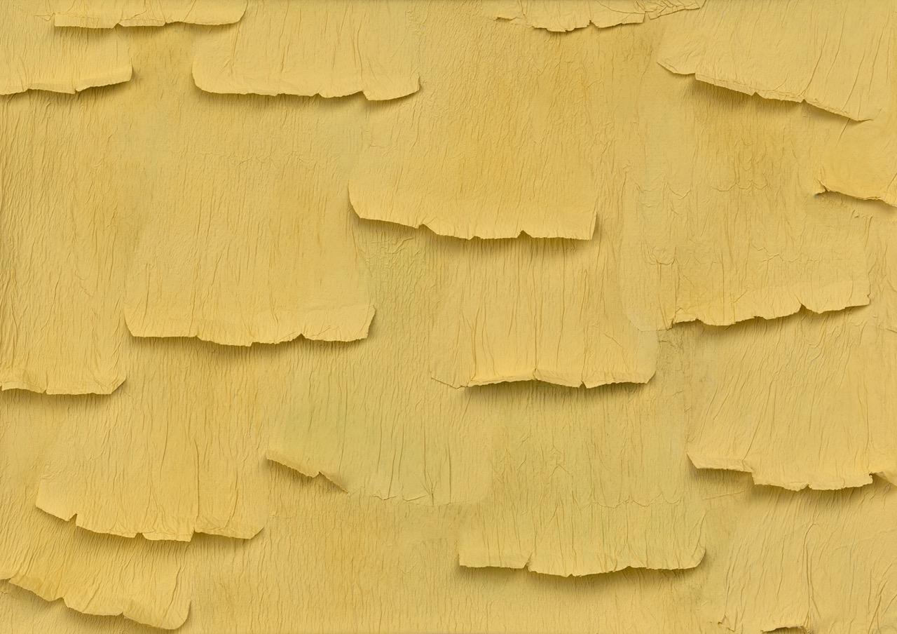 Fabscarte Papel Pintado a Mano, Ginko Giallo