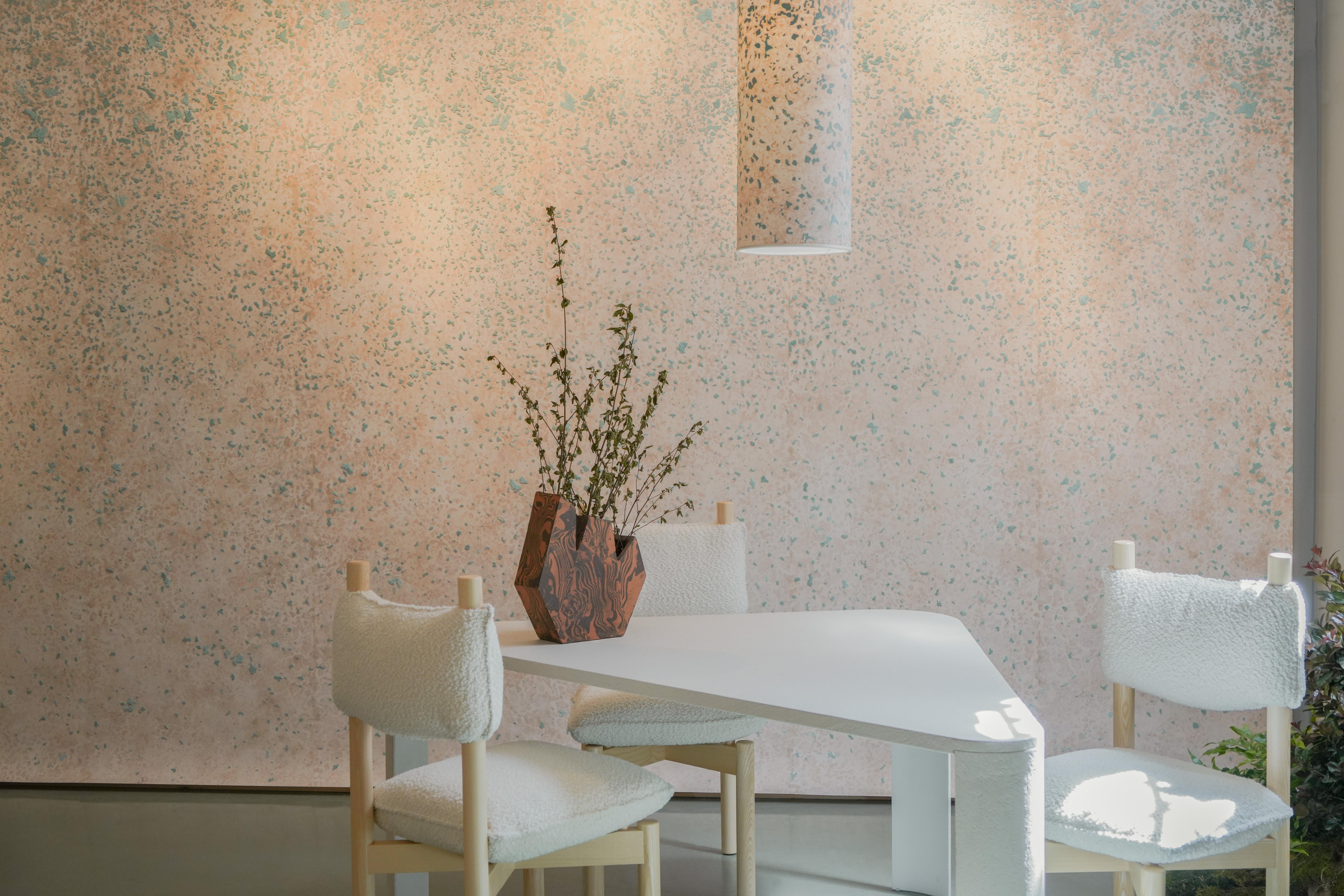 Stucco Fabscarte Carta da parati fatta a mano e dipinta a mano,  Licheni in vendita