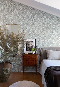 Fabscarte Handmade Hand Painted Wallpaper, Vite