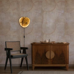 Lampe murale Fabscarte, faite à la main, peinte à la main, Ninfee