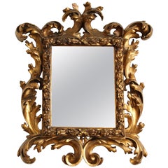 Fabulous 18th Century Italian Baroque Mirror