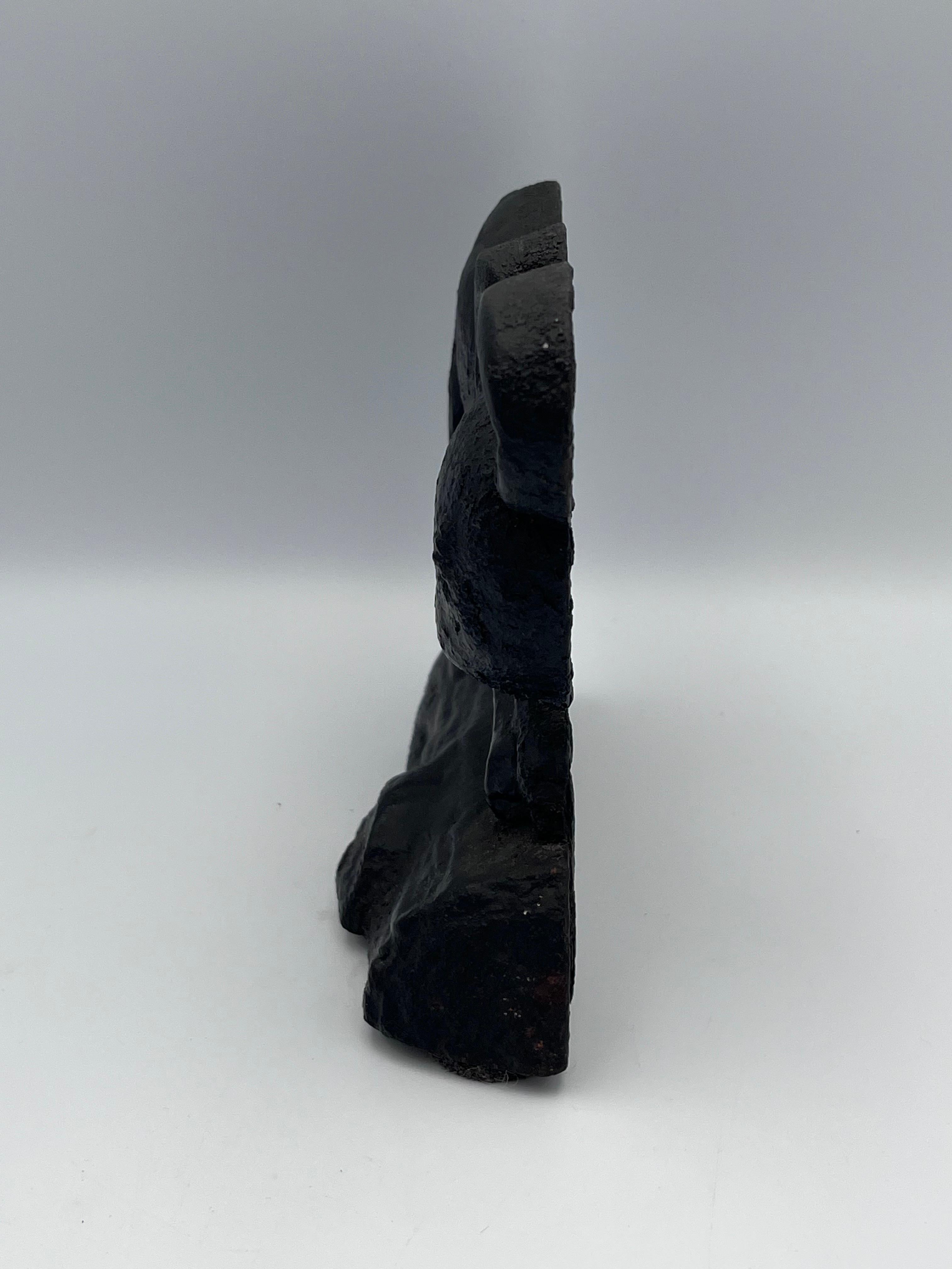 Favoloso fermaporta in ghisa 1930 Art Deco firmato Taylor Cook Whimsical Koala #5 In condizioni buone in vendita a Red Lion, PA