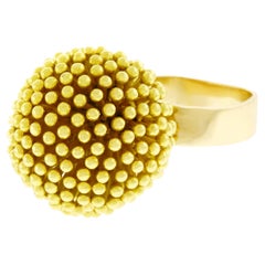 Fabulous 1960s Mod Gold Ring