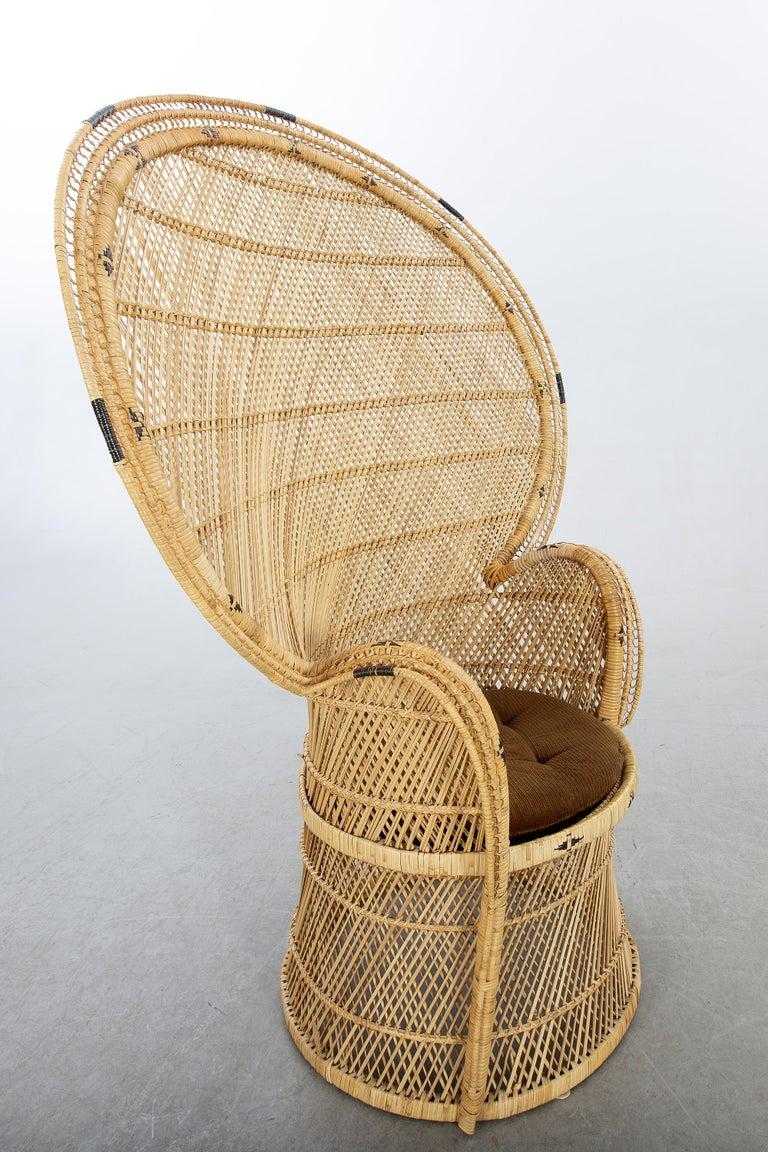 Woven Fabulous 1970s Vintage Rattan 
