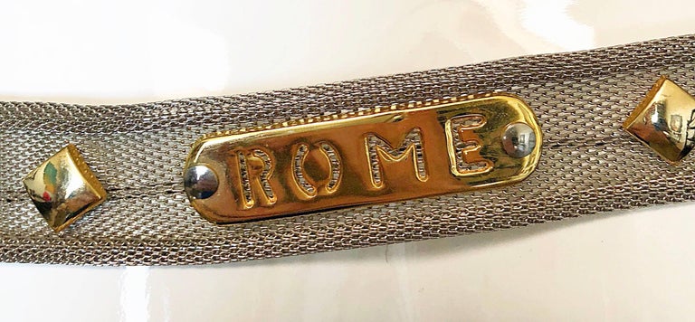 Fabulous 1990s Silver Gold Novelty Souvenir Vintage 90s  display picture 1