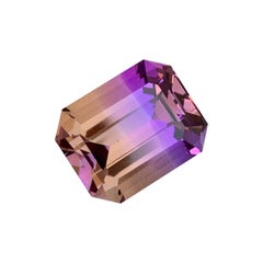 Favolosa pietra preziosa con taglio ametrino 11,90 carati Anello di ametrino Gioielli di ametrino