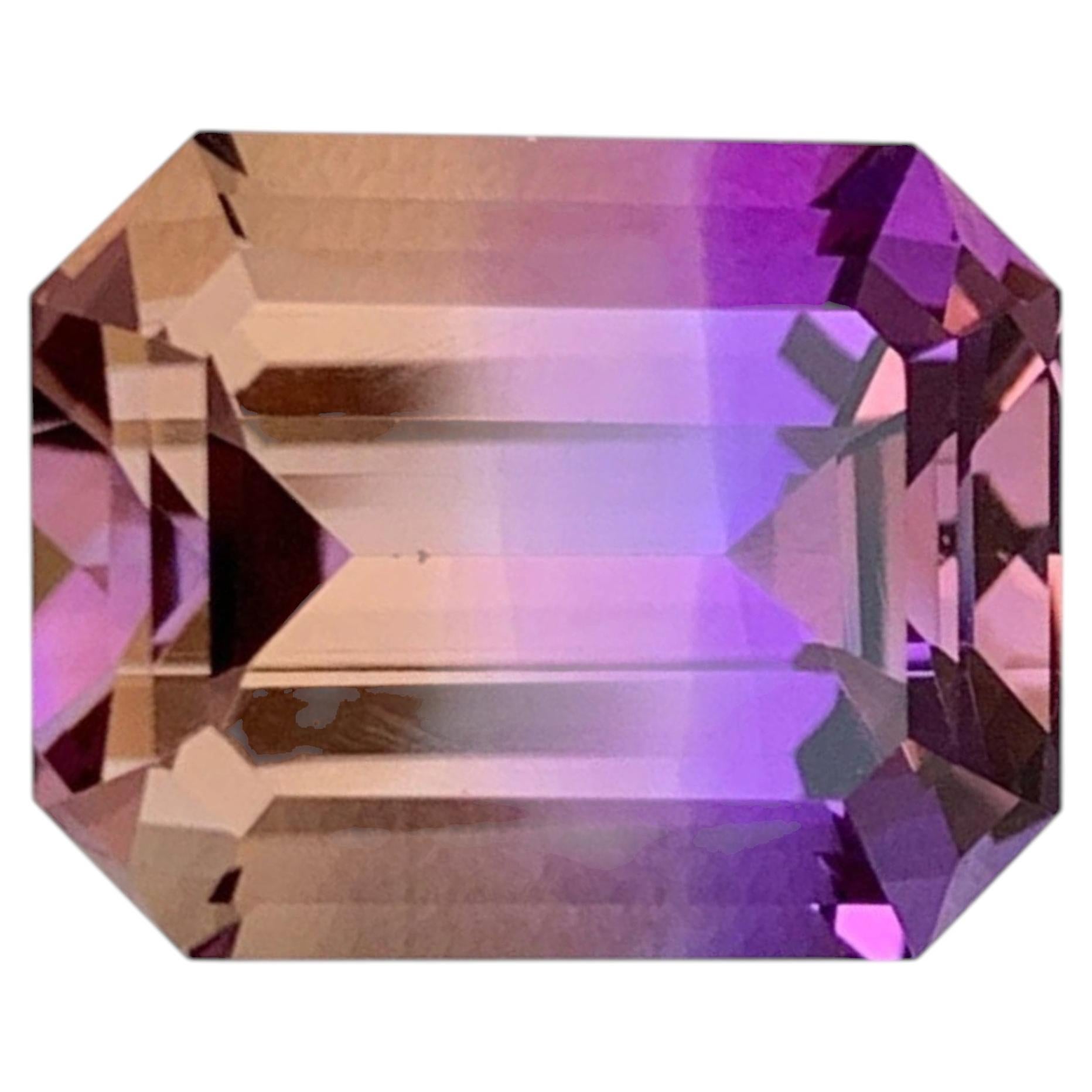 Fabulous Ametrine Cut Gemstone 11.90 Carats Ametrine Ring Ametrine Jewelry