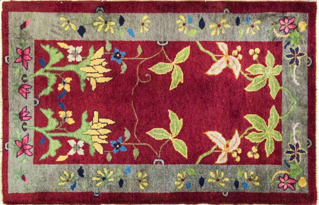 This rug is in excellent condition with high pile throughout the rug, cleaned and no stained, the ends and bindings of the rug are intact as original and there has not been any repairs. There are no tears, breaks or holes.
The materials are from