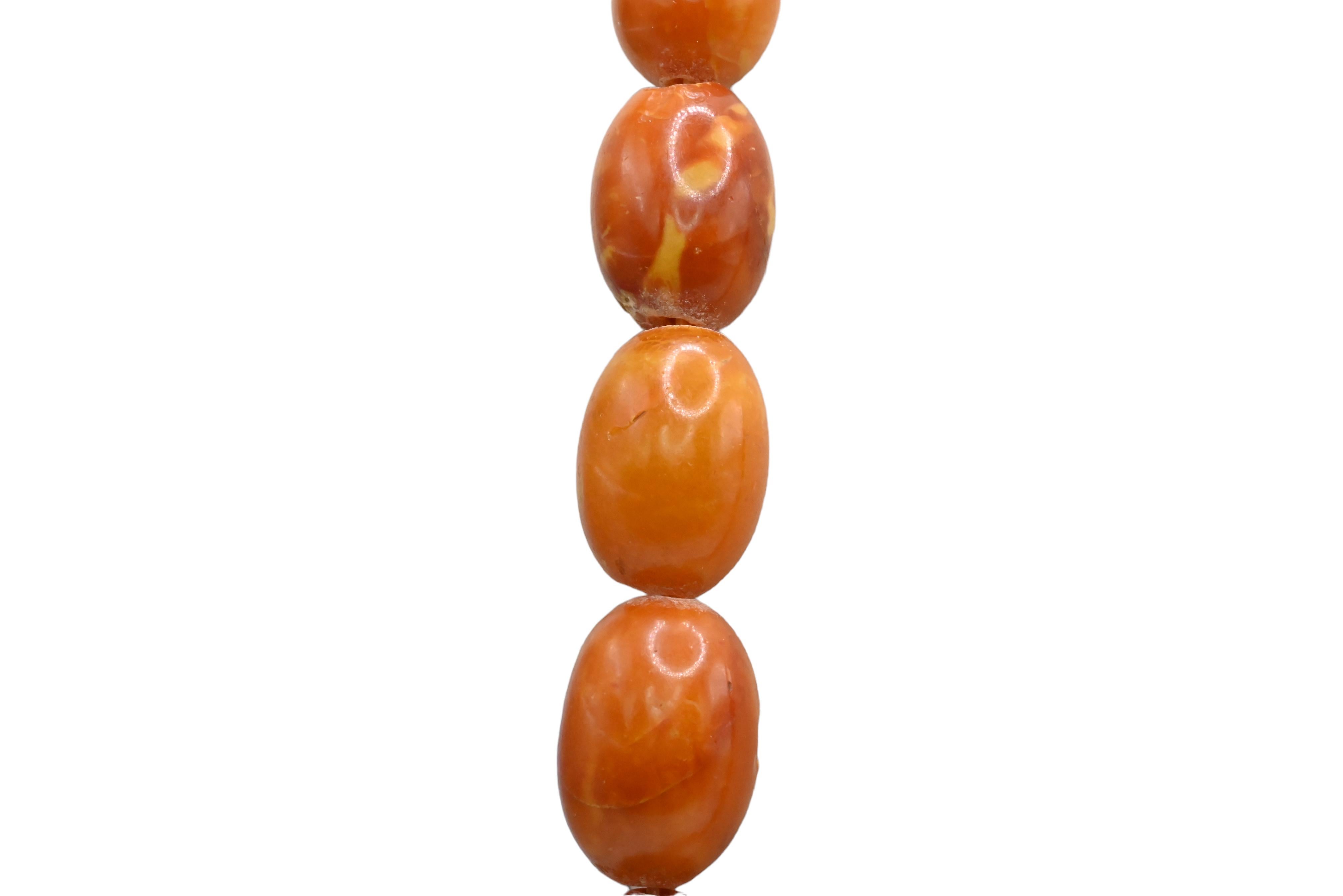 butterscotch amber beads