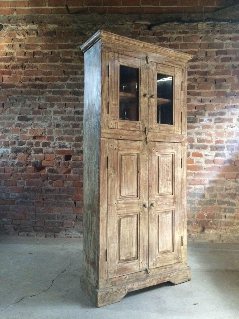 Fabulous Antique Cupboard Cabinet French Painted ...