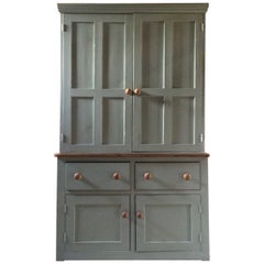 Fabulous Antique Housekeepers Cupboard Pine Victorian, 19th Century