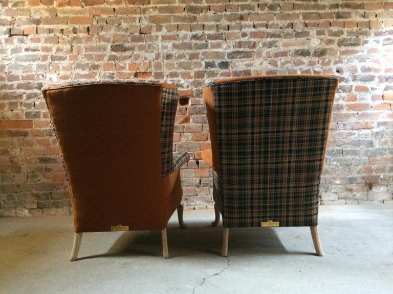 Fabulous Armchairs Pair the Thunderbird Parker Knoll Fireside Wing