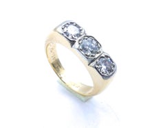 Fabulous Art Deco 3 X High Level Diamond Eternity/Dress Ring Set in 2 Golds