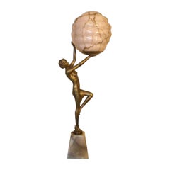 Vintage Fabulous Art Deco Lady Lamp