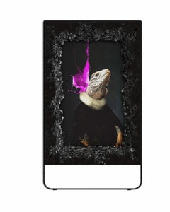 Fabulous Bar Cabinet with Mirror with Hologram Effect, Breakfree Collection