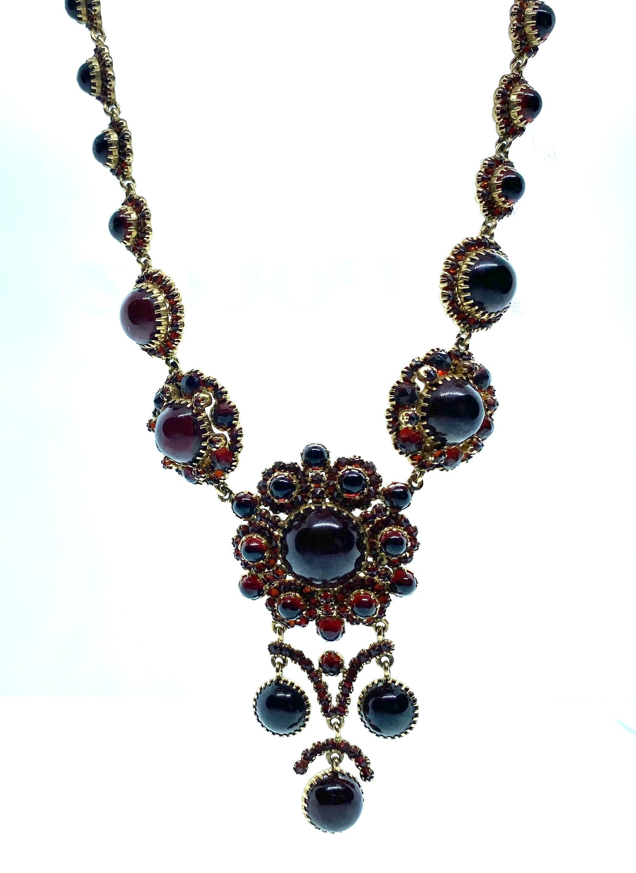 Fabulous Bohemian Garnet Necklace 3