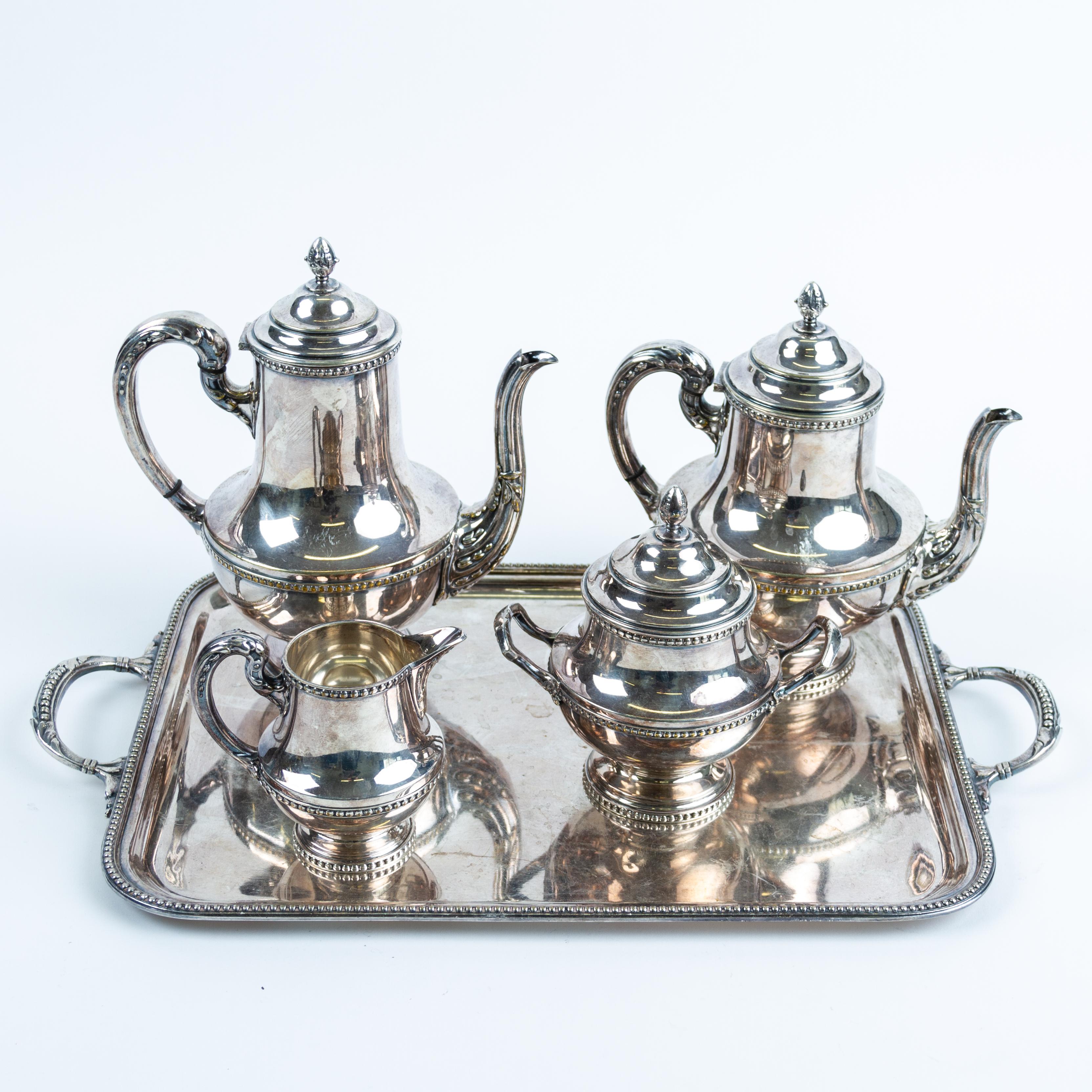 Fabulous Continental Silver-Plated Coffee & Tea Serving Set 
Good condition
Free international shipping.