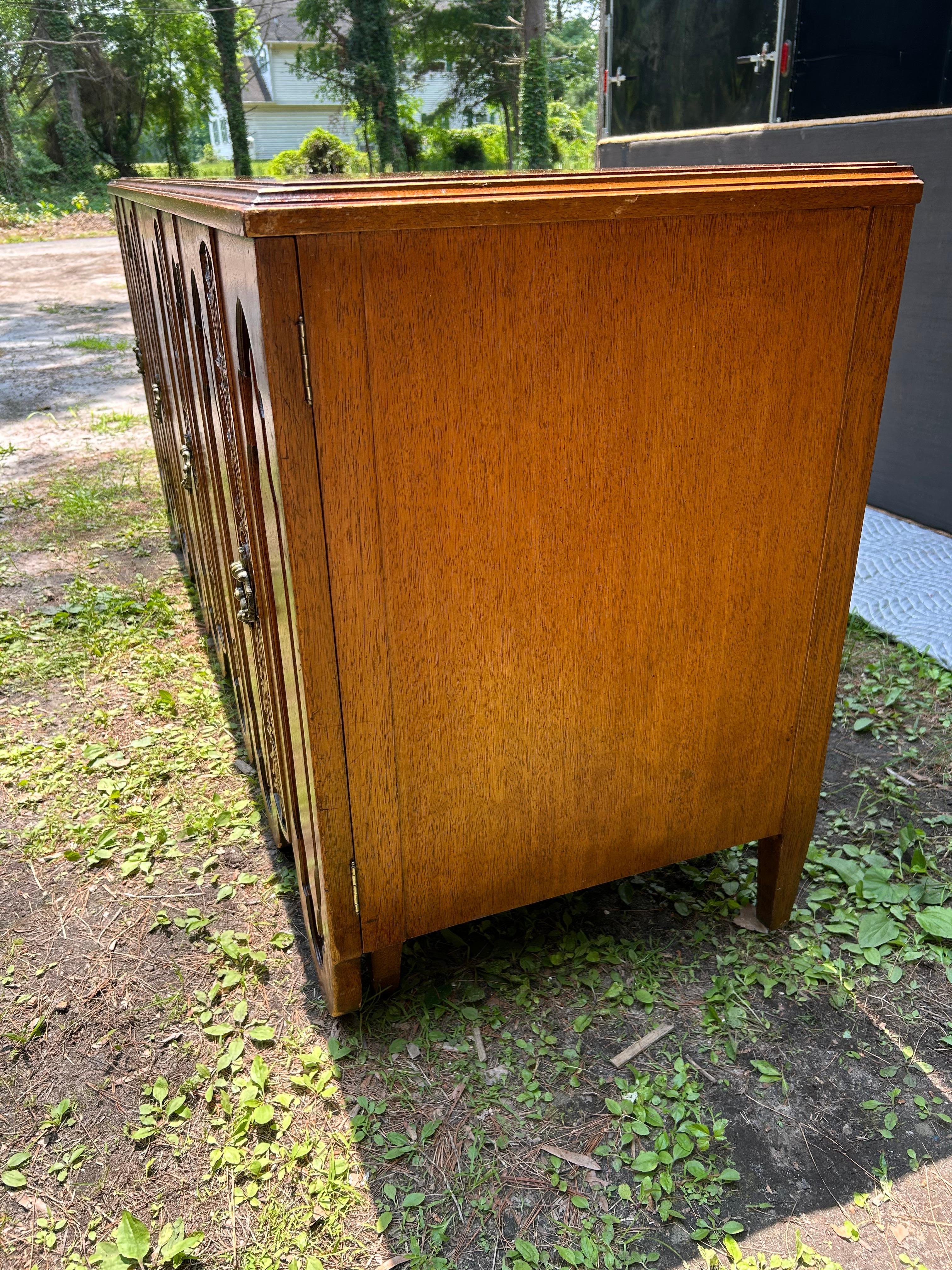 Fabulous Daniel Jones Inc. Spanish Revival Credenza Mid-Century Modern For Sale 4