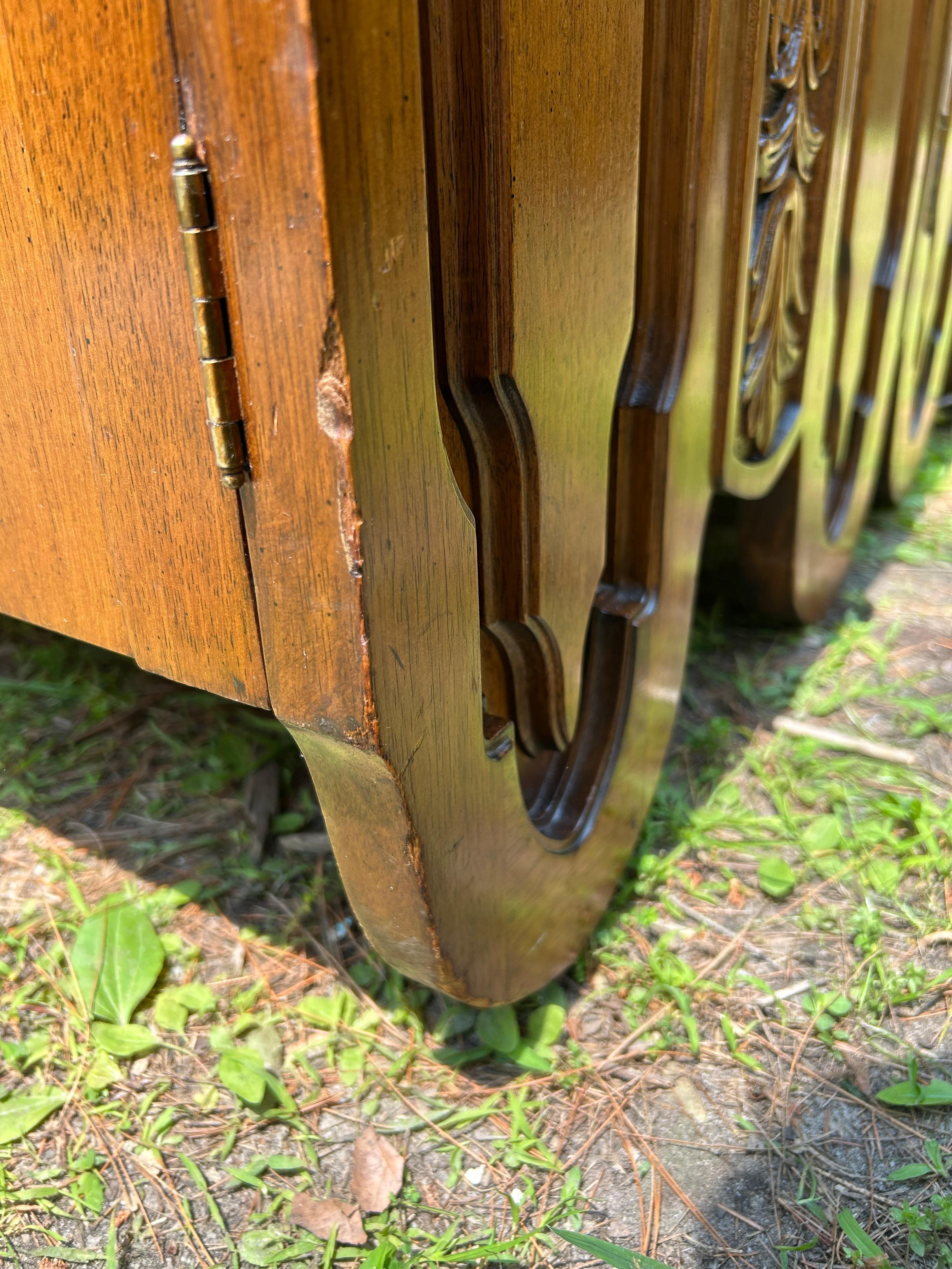 Fabulous Daniel Jones Inc. Spanish Revival Credenza Mid-Century Modern For Sale 7
