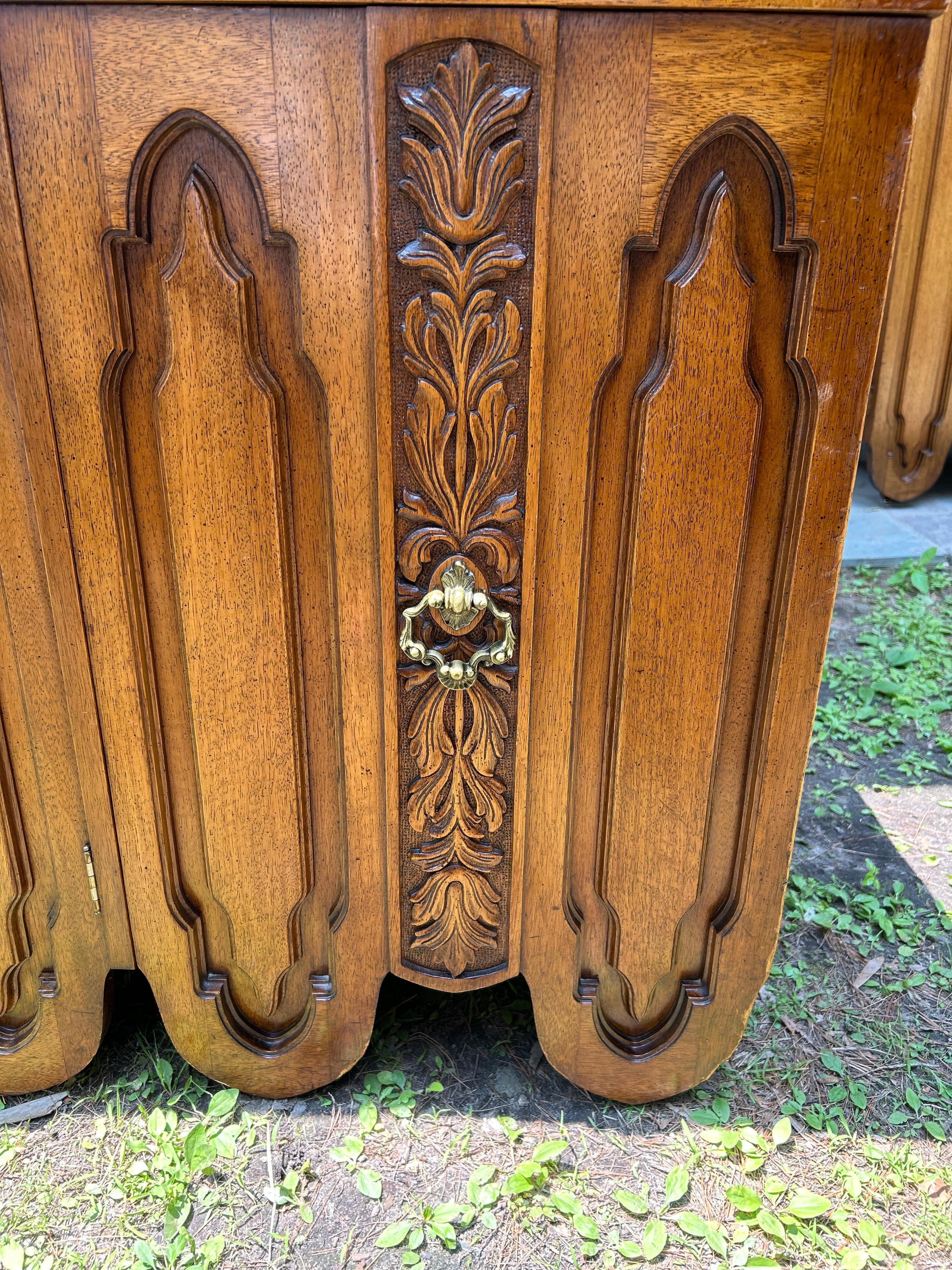 Fabulous Daniel Jones Inc. Spanish Revival Credenza Mid-Century Modern For Sale 8