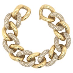 Fabulous Diamond Curb Bracelet by Zydo