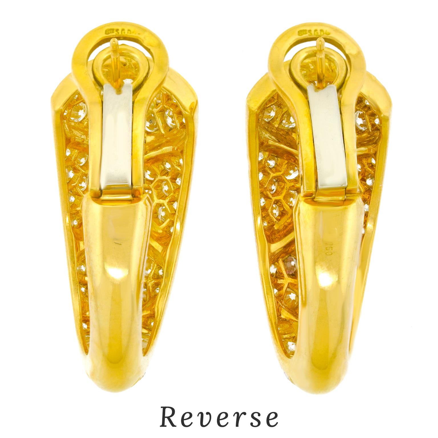 Fabulous Diamond, Set Gold Earrings 1