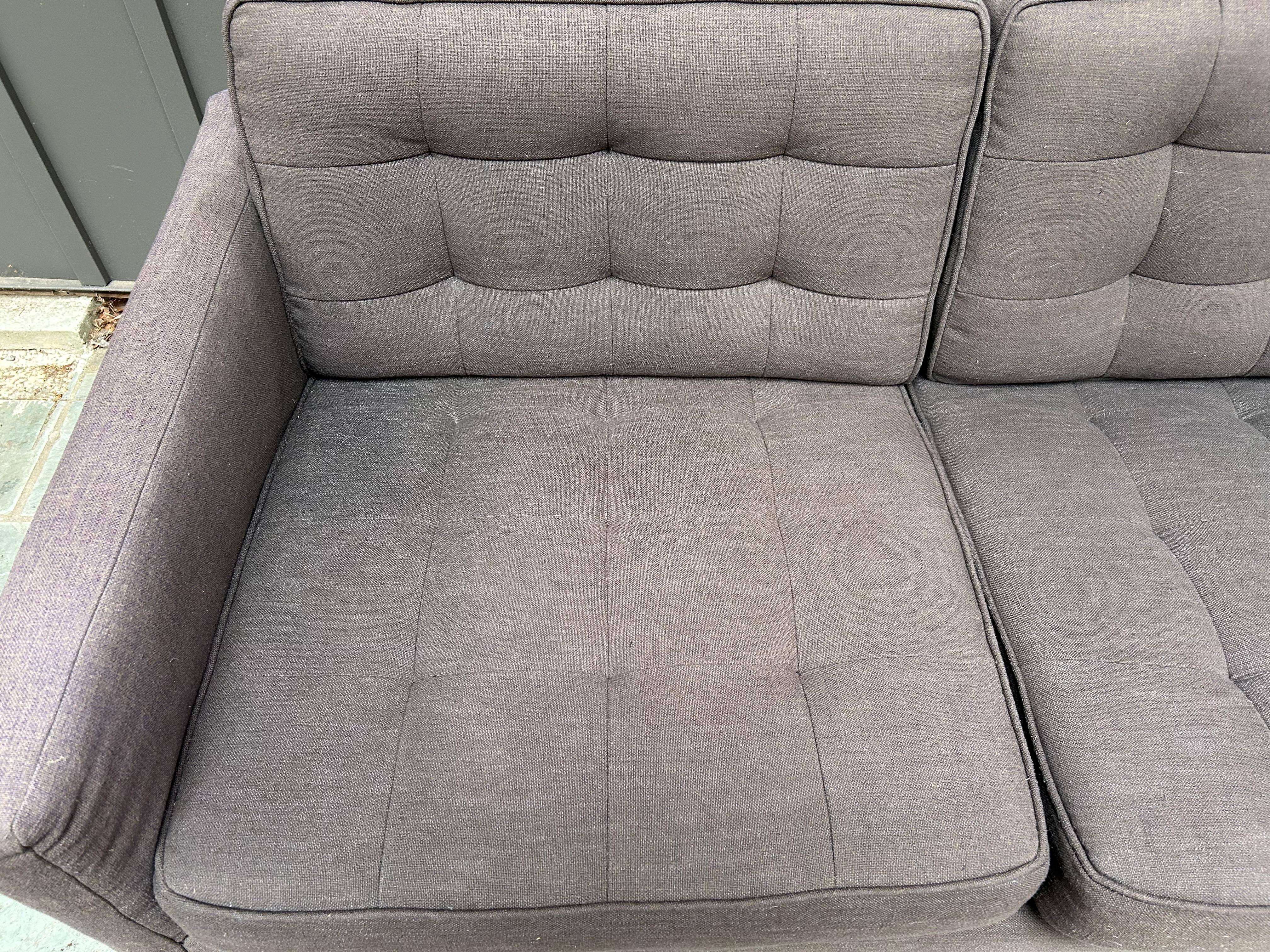 Fabuleux Canapé Florence Knoll Canapé 3 places Knoll International , Mid-Century en vente 3