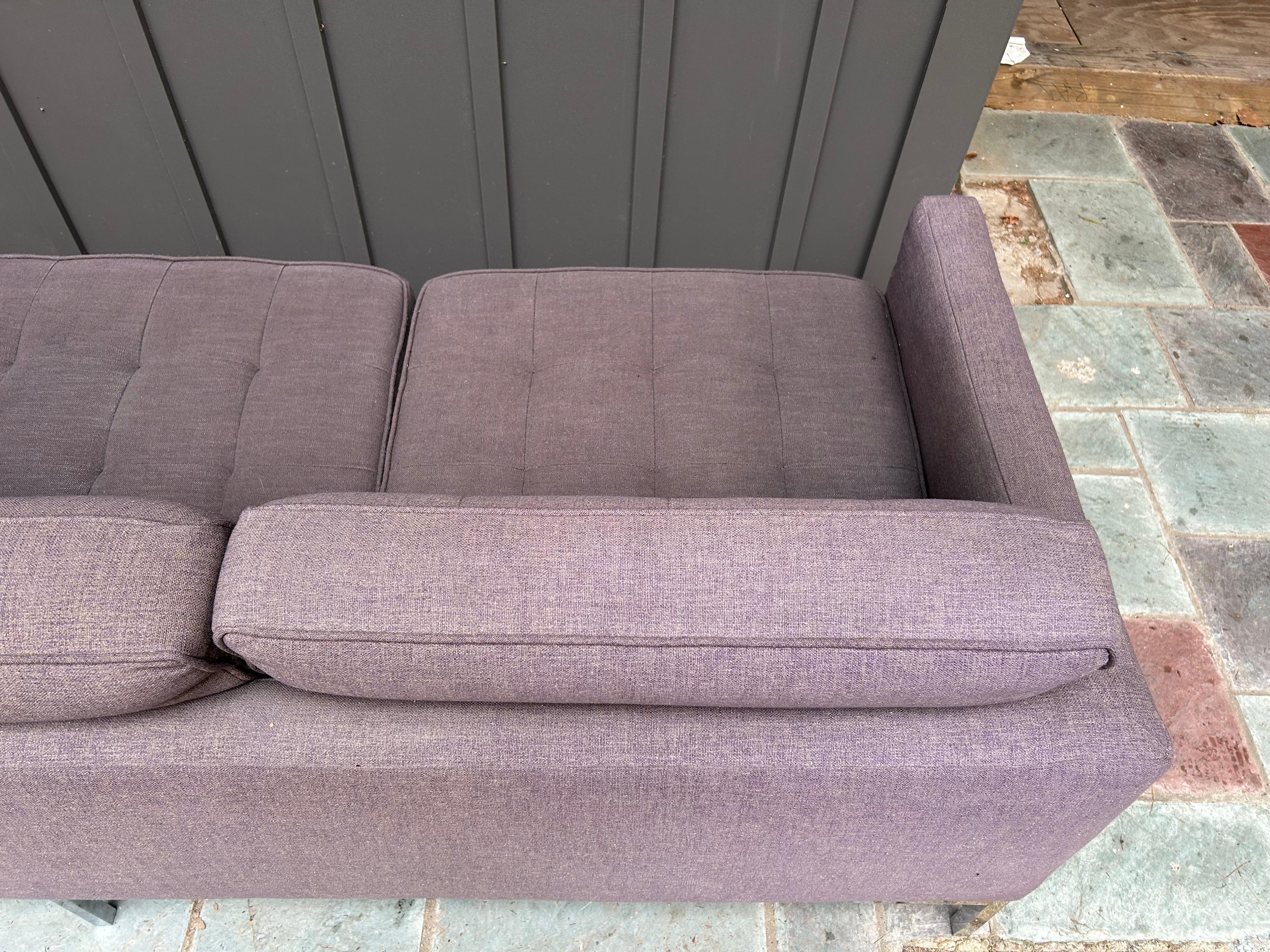 Fabuleux Canapé Florence Knoll Canapé 3 places Knoll International , Mid-Century en vente 9