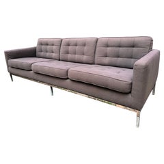 Fabulous Florence Knoll Sofa Knoll International 3 Seater Sofa , Mid-Century