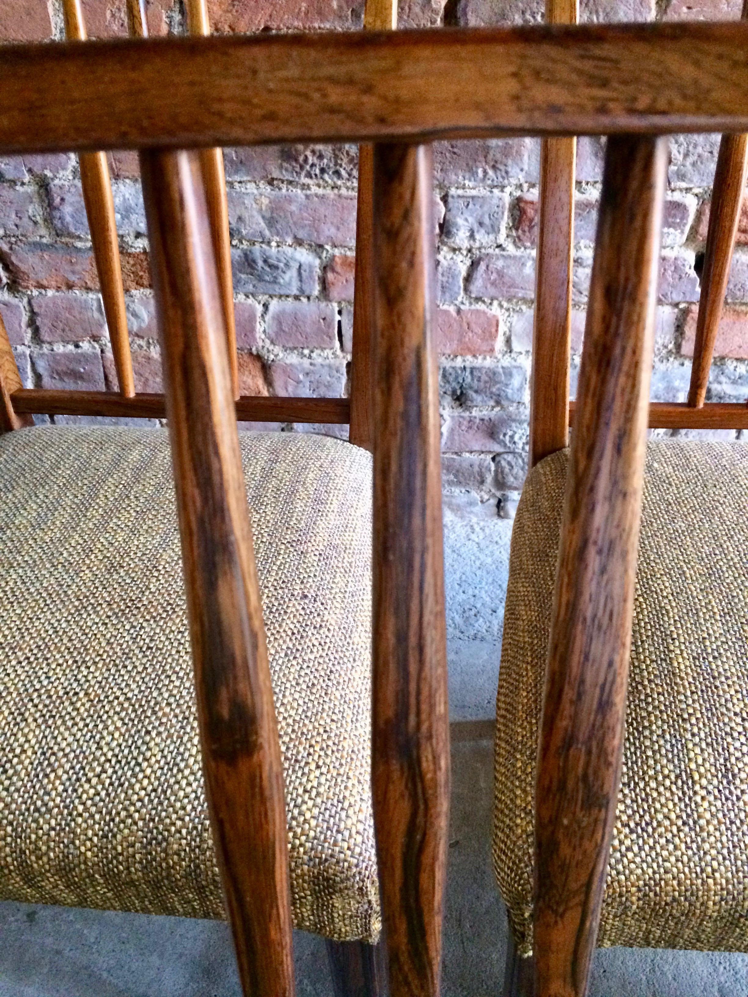 Fabulous Gordon Russell Dining Table and Eight Chairs Rosewood Burford R818 10