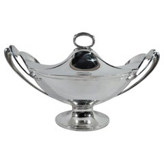 Fabulous Gorham Aesthetic Coin Silver Covered Soup Tureen
